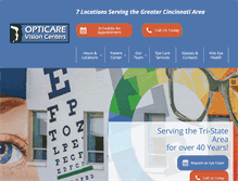 Tablet Screenshot of opticarevision.com